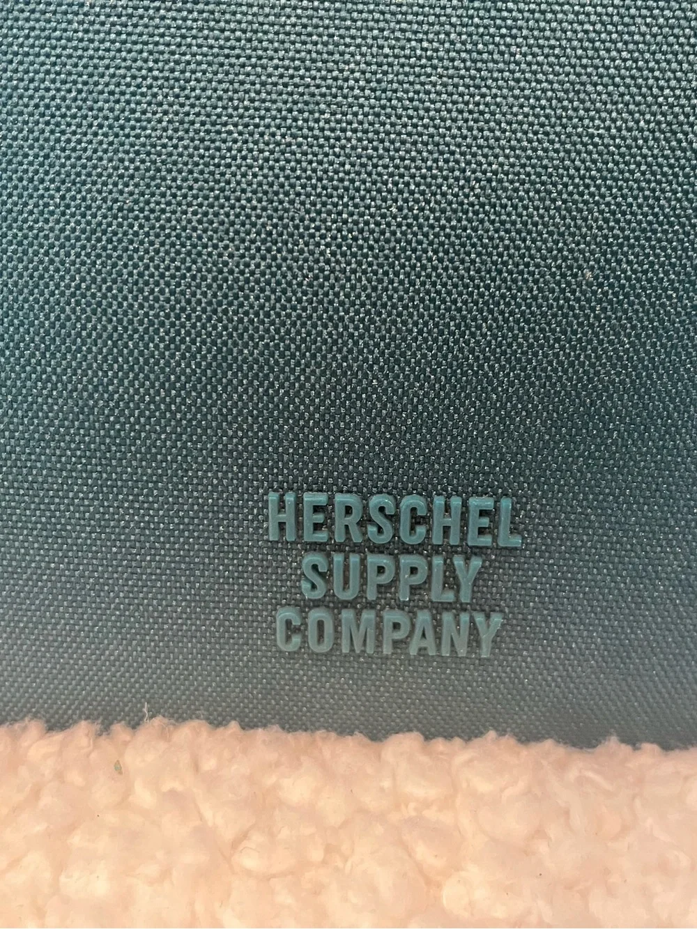 Herschel Supply Company Teal Tablet Laptop MacBook Sleeve Case Carrier 15”